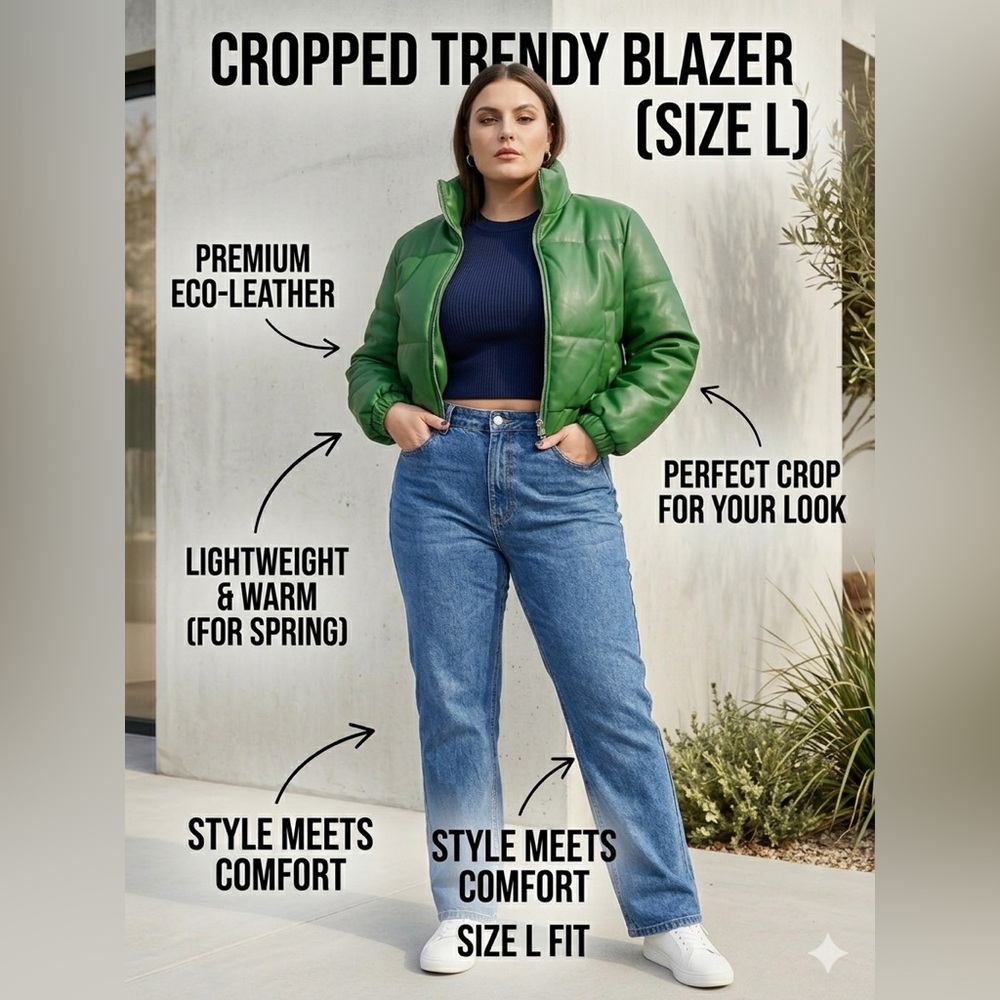 Green Puffer Jacket